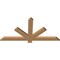 Ekena Millwork Kennewick Timber Gable Bracket, Western Red Cedar, 48"W x 24"H x 1 1/2"D x 3 1/2"F, 12/12 Pitch GBW048X24X0204KEN00SWR - alternate 3